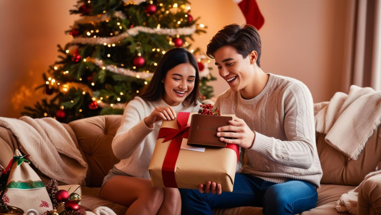 Young Couple on a couch