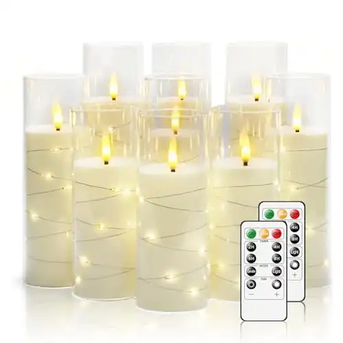 White LED Candles