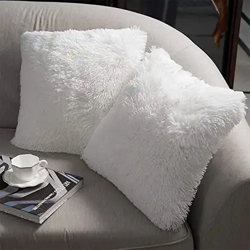 White Throw Pillows Covers