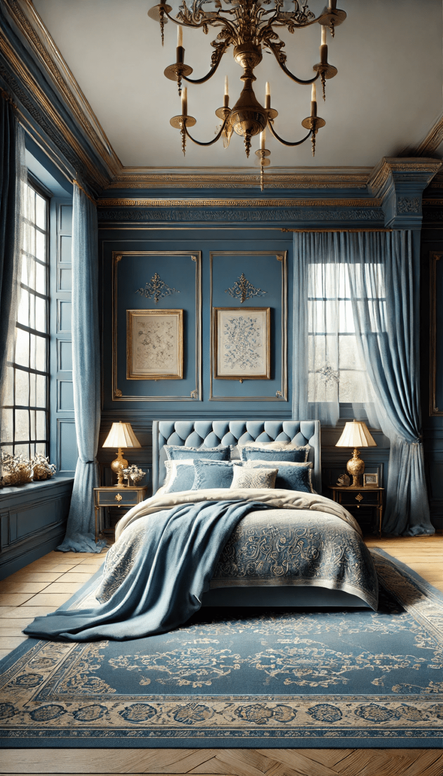 15 Stunning Blue Bedroom Ideas To Transform Your Space - TheChicblend