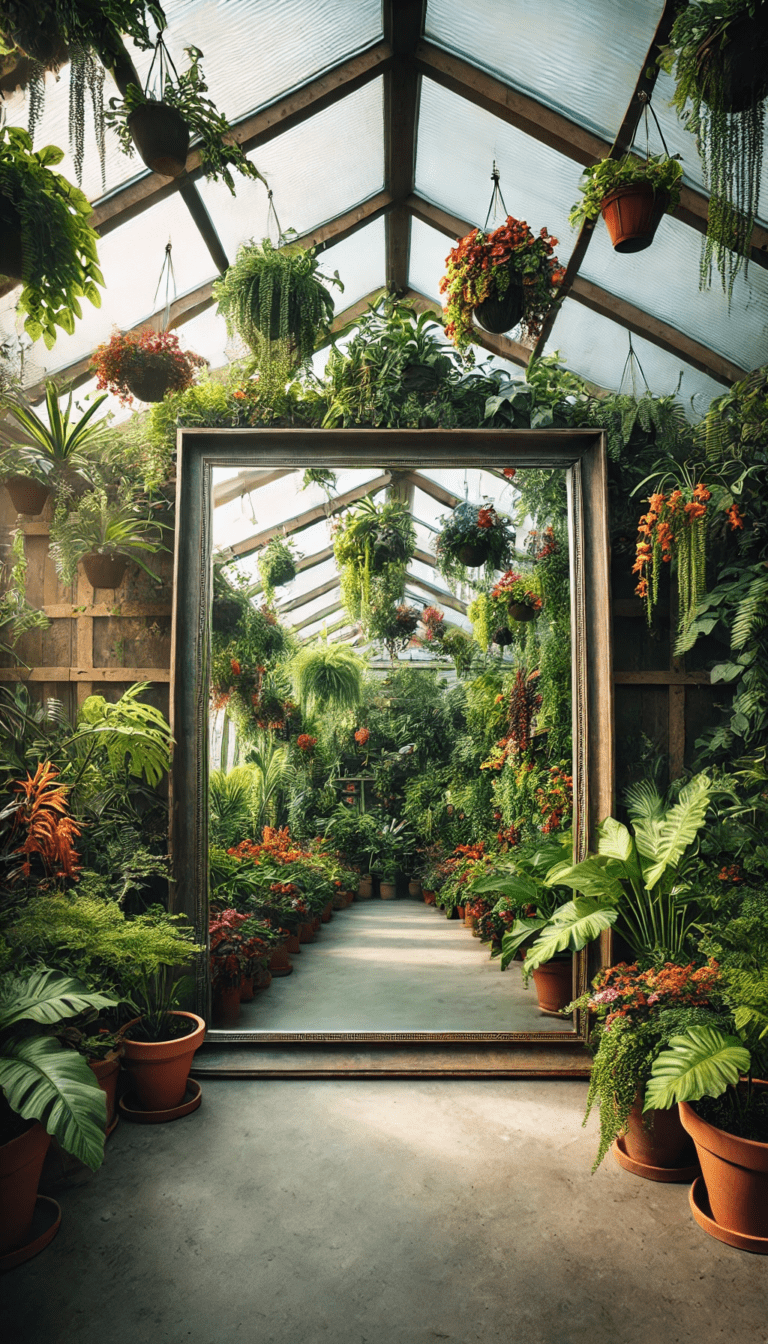 Greenhouse Interior Design: Stunning Ideas; Space-Saving Tips