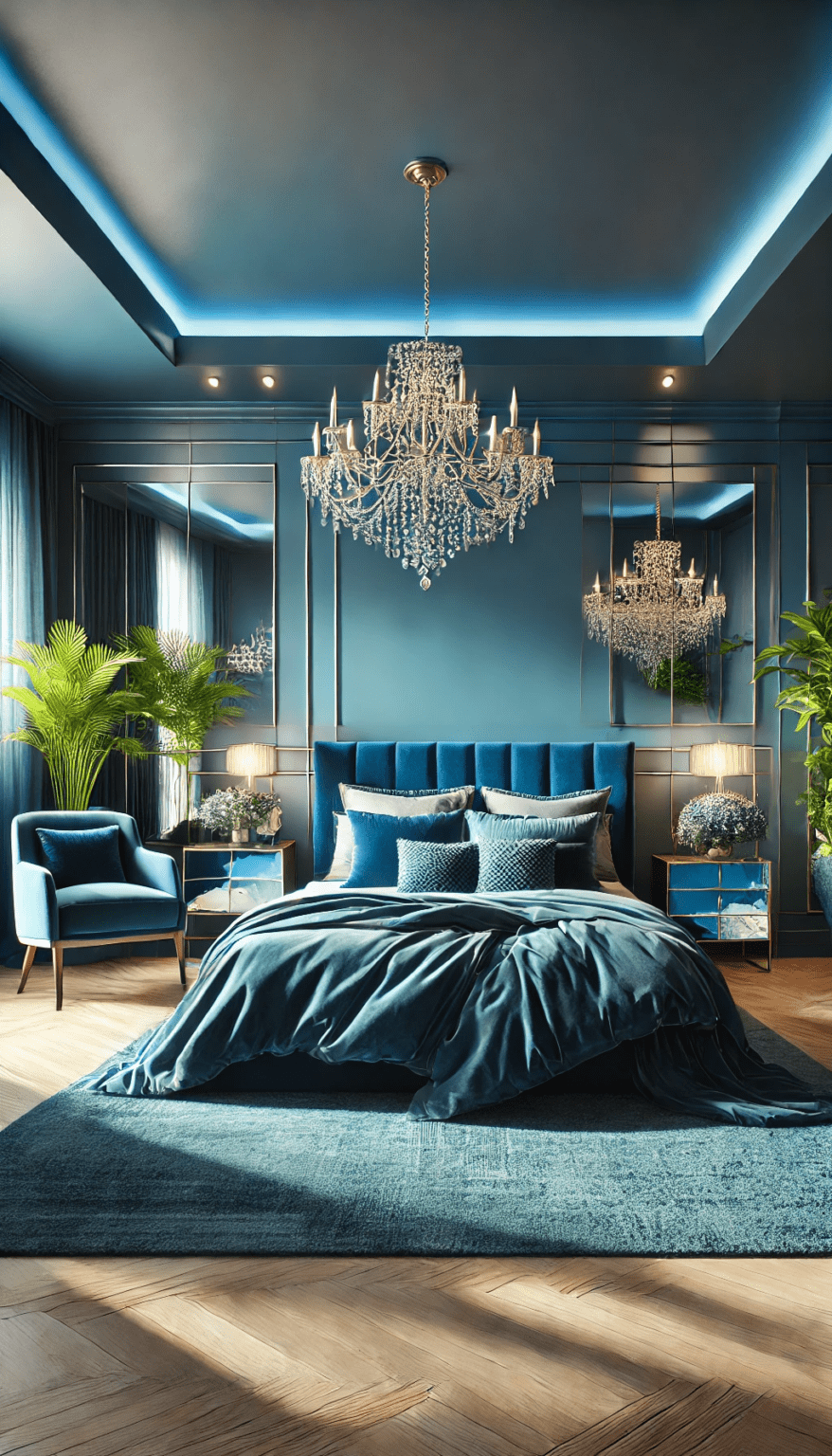 15 Stunning Blue Bedroom Ideas To Transform Your Space - TheChicblend