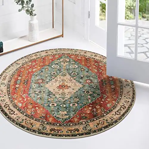 Boho Tribal Round Rugs