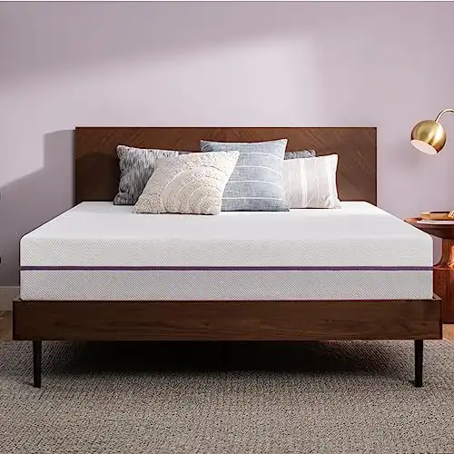 Purple The Mattress - Queen, GelFlex Grid, Better Than Memory Foam, Temperature Neutral, Responsiveness, Breathability, Made in USA