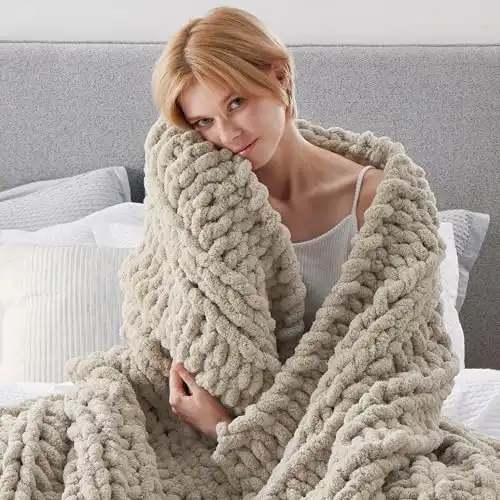 Knit Blanket Throw