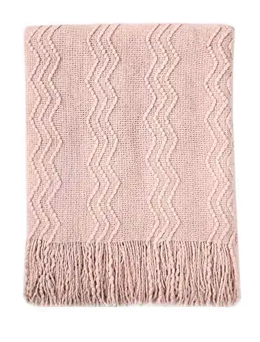 Pink Throw Blanket