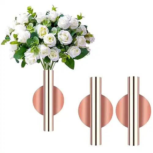 Rose Gold Plant Vase