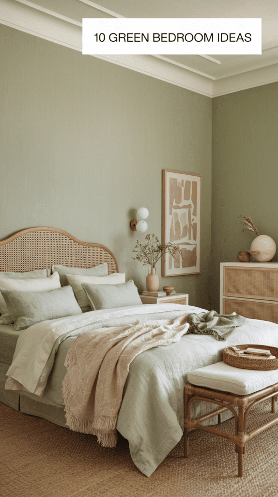 TheChicblend | 10 Inspiring Green Bedroom Ideas for a Tranquil Space TheChicblend | 10 Inspiring Green Bedroom Ideas for a Tranquil Space