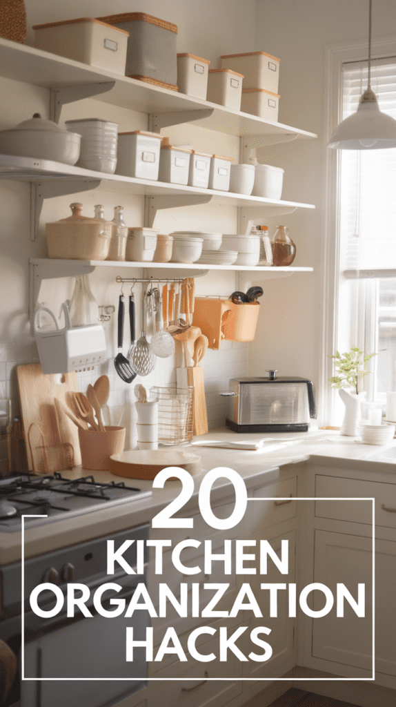 Kitchen organization hacks