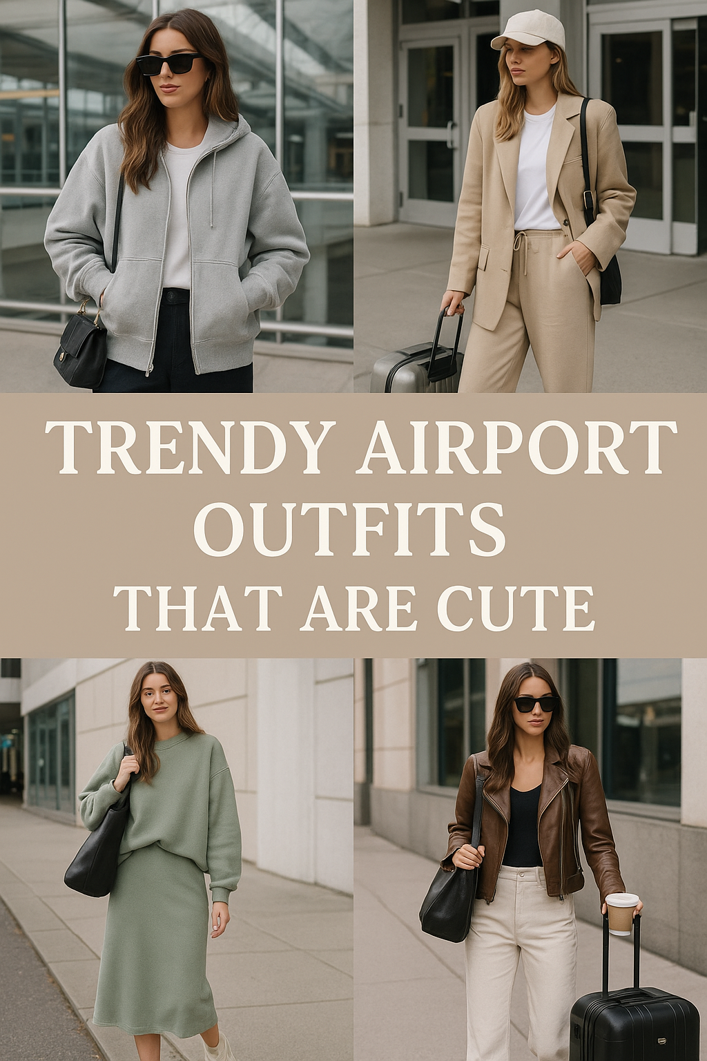 TheChicblend | Comfort Meets Style: Airport Outfits That'll Turn Heads and Keep You Cozy